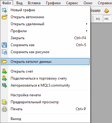 Установка индикатора в МТ4