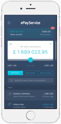 мобильное приложение ePayService